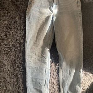 American Eagle Outfitters Men's Light Gray Jeans